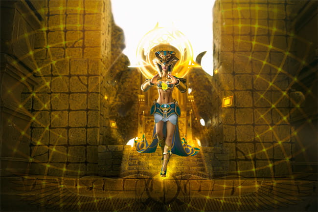 王者荣耀 女娲 尼罗河女神cosplay图片(1)