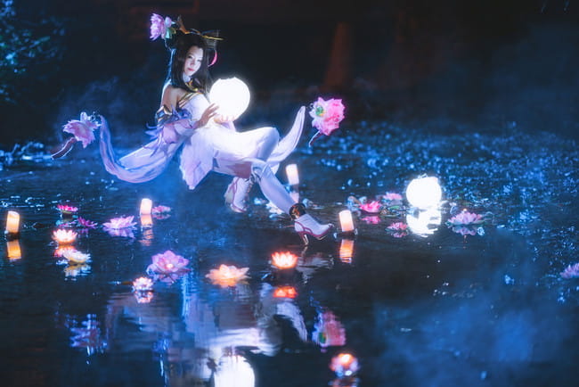 请欣赏妾身的舞姿吧～