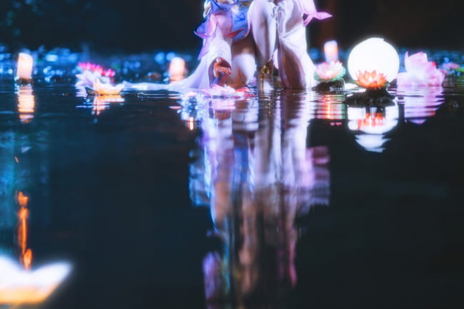 请欣赏妾身的舞姿吧～