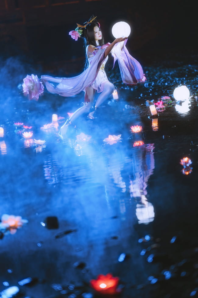 请欣赏妾身的舞姿吧～