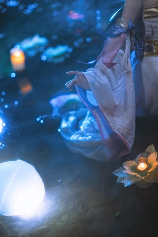 请欣赏妾身的舞姿吧～