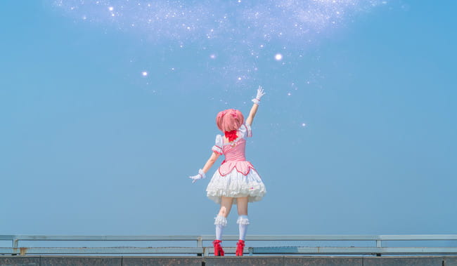 魔法少女小圆 鹿目圆香cos