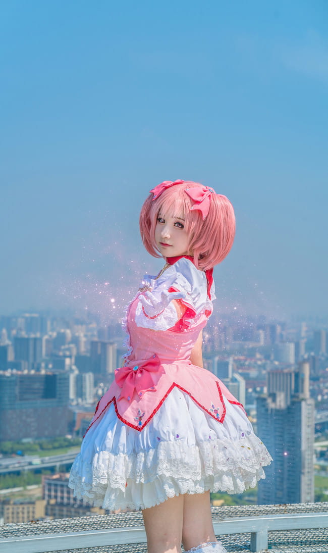 魔法少女小圆 鹿目圆香cos