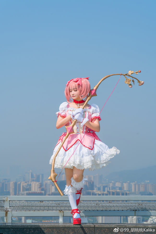 魔法少女小圆 鹿目圆香cos