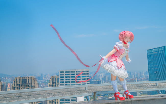 魔法少女小圆 鹿目圆香cos