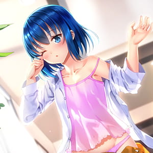 星星打扮好了都在下山  二次元女生头像