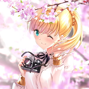 星星打扮好了都在下山  二次元女生头像