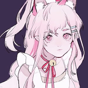 我那么喜欢你 你不要伤害我 二次元动漫女生头像