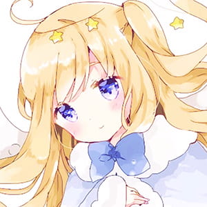 想到你就超级开心呢 二次元女生头像