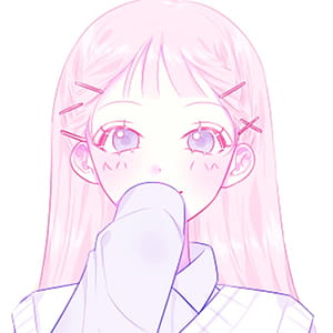 想到你就超级开心呢 二次元女生头像