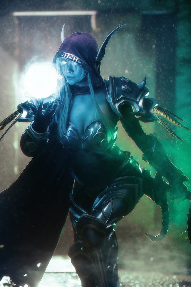 魔兽世界7.0希尔瓦娜斯 cosplay图片