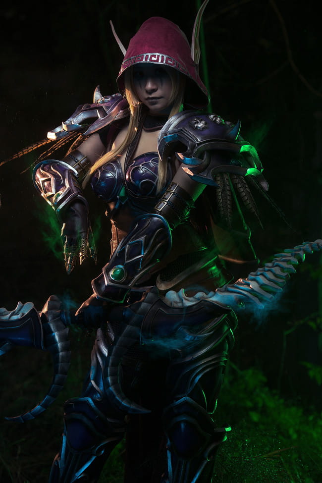 魔兽世界7.0希尔瓦娜斯 cosplay图片