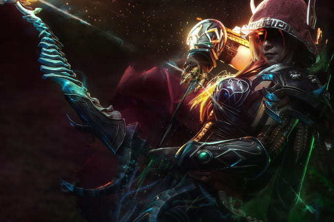 魔兽世界7.0希尔瓦娜斯 cosplay图片