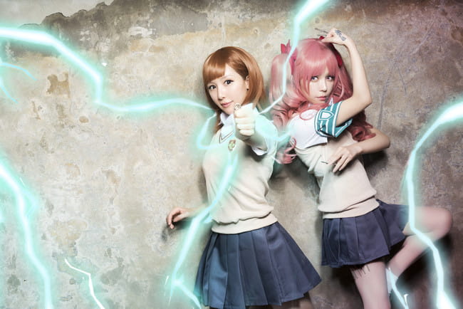 某科学的超电磁炮 御坂美琴&白井黑子 cosplay图片(1)