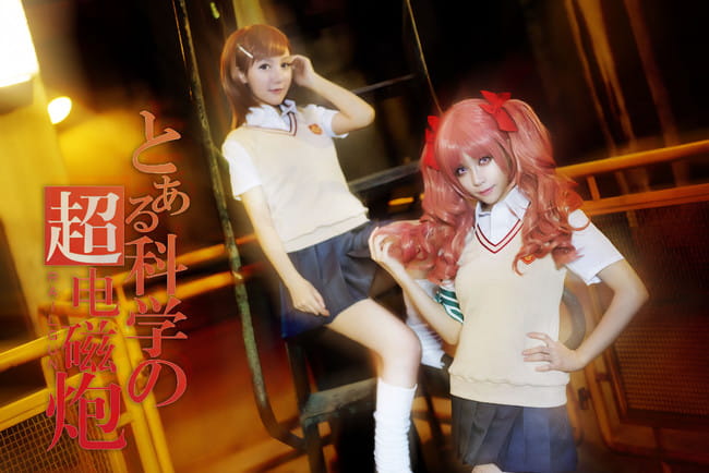 某科学的超电磁炮 御坂美琴&白井黑子 cosplay图片(1)