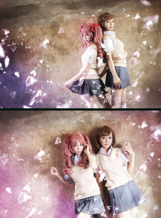 某科学的超电磁炮 御坂美琴&白井黑子 cosplay图片(1)