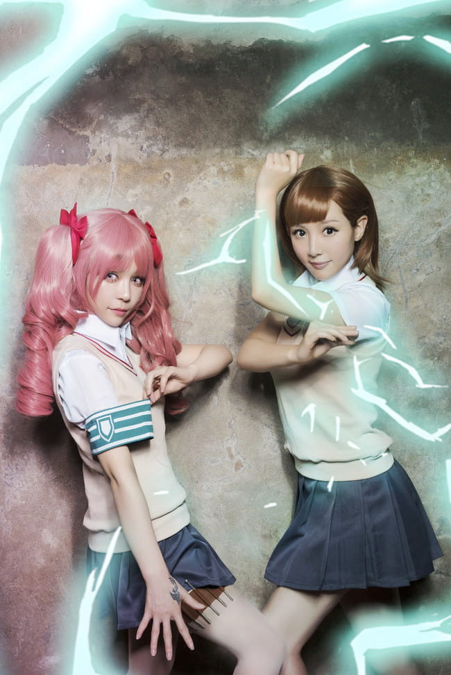 某科学的超电磁炮 御坂美琴&白井黑子 cosplay图片(1)