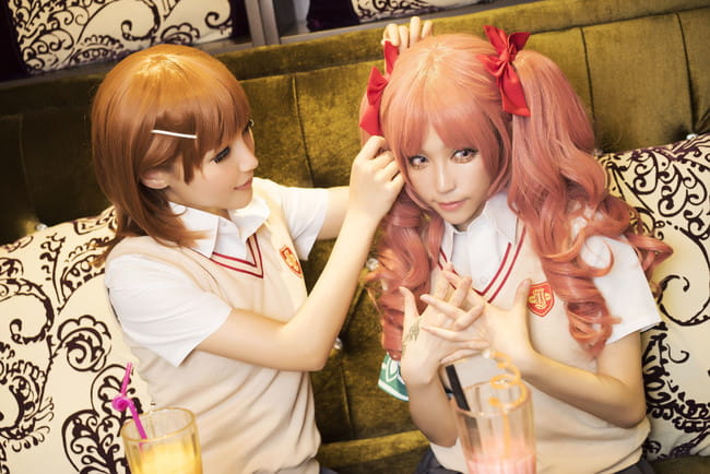 某科学的超电磁炮 御坂美琴&白井黑子 cosplay图片(1)