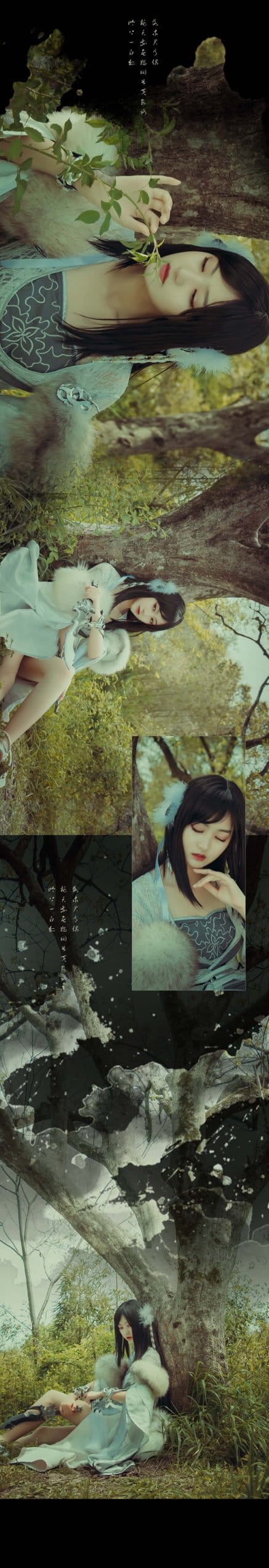 回首黄泉路，岭上一白狐