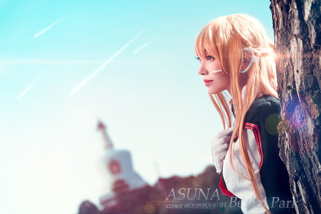 刀剑神域 亚丝娜 cosplay图片