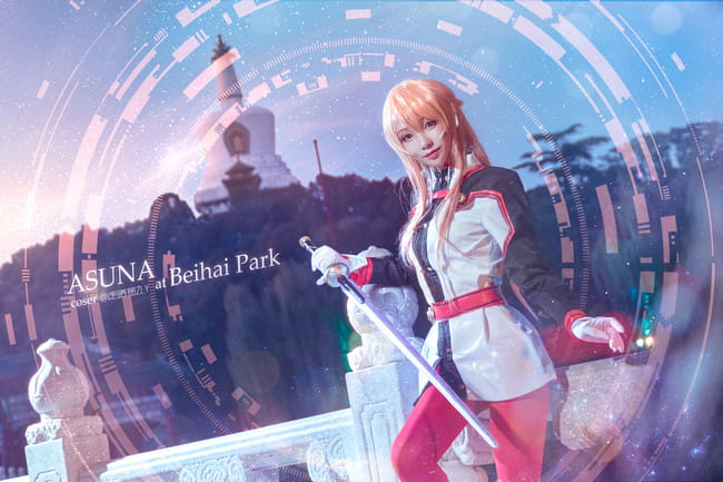 刀剑神域 亚丝娜 cosplay图片