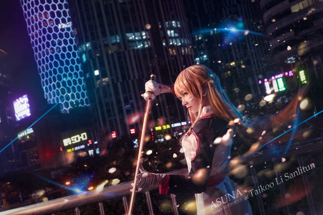 刀剑神域 亚丝娜 cosplay图片