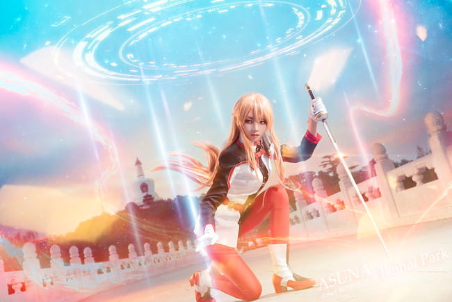 刀剑神域 亚丝娜 cosplay图片