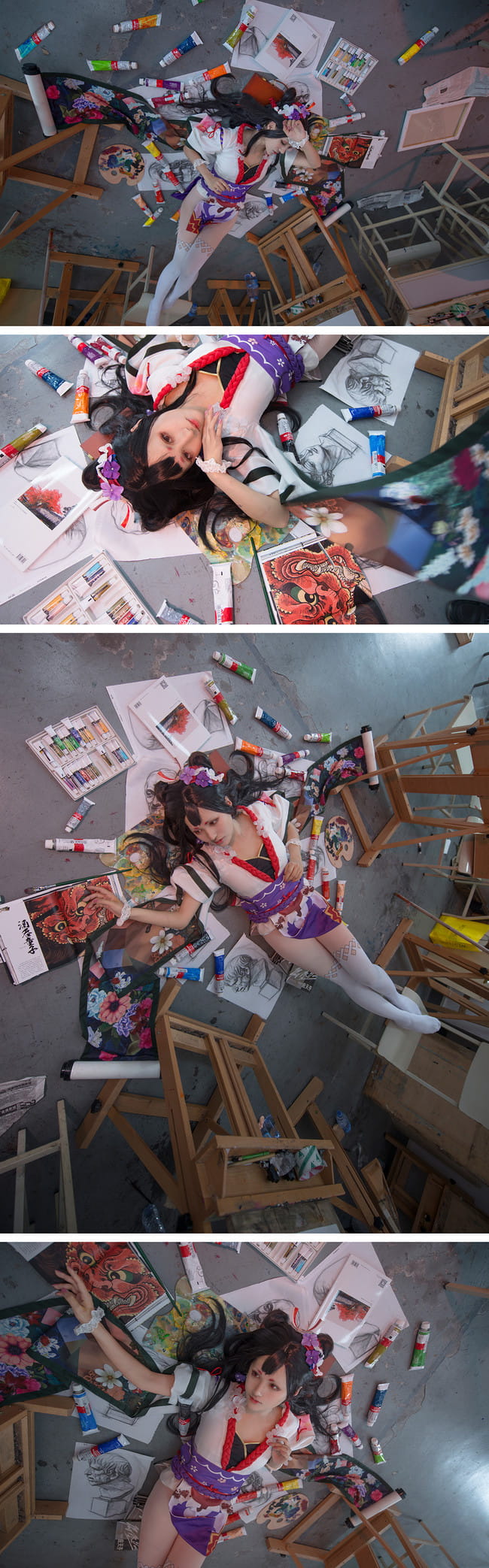 网易手游阴阳师 花鸟卷cosplay 图片(1)