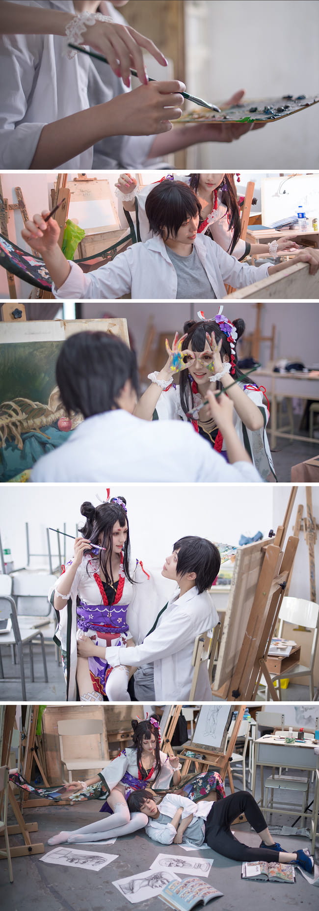网易手游阴阳师 花鸟卷cosplay 图片(1)
