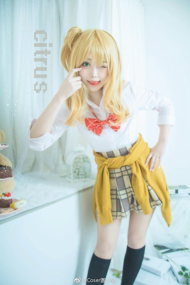 citrus柑橘味香气 蓝原柚子&蓝原芽衣cosplay图片