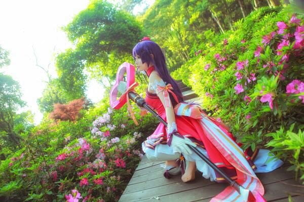 王昭君 偶像歌手 cosplay图片