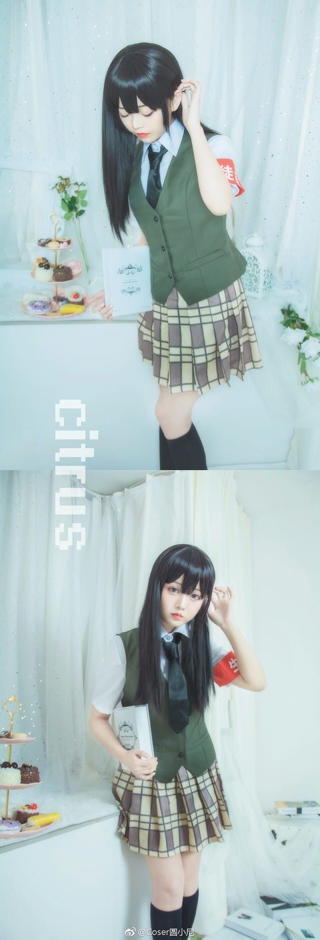 citrus柑橘味香气 蓝原柚子&蓝原芽衣cosplay图片