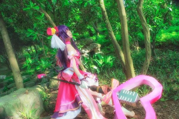 王昭君 偶像歌手 cosplay图片