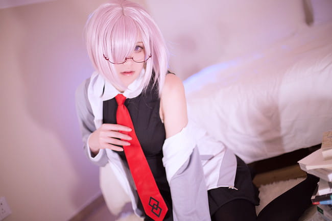 Fate/Grand Order 盾娘玛修 cosplay图片
