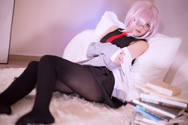 Fate/Grand Order 盾娘玛修 cosplay图片