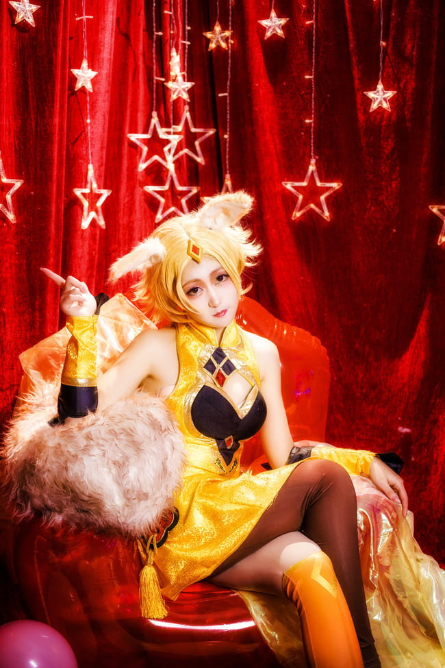 王者荣耀cosplay妲己原皮