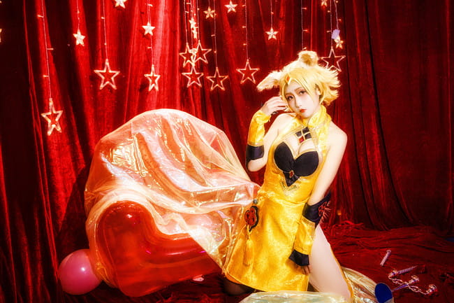 王者荣耀cosplay妲己原皮