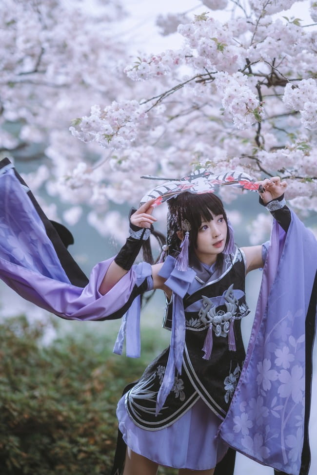 剑三 万花双人 cosplay