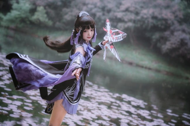 剑三 万花双人 cosplay