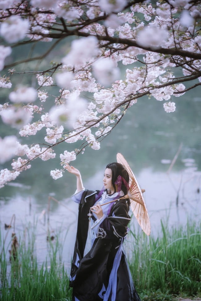 剑三 万花双人 cosplay