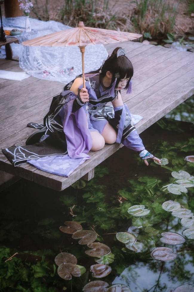 剑三 万花双人 cosplay