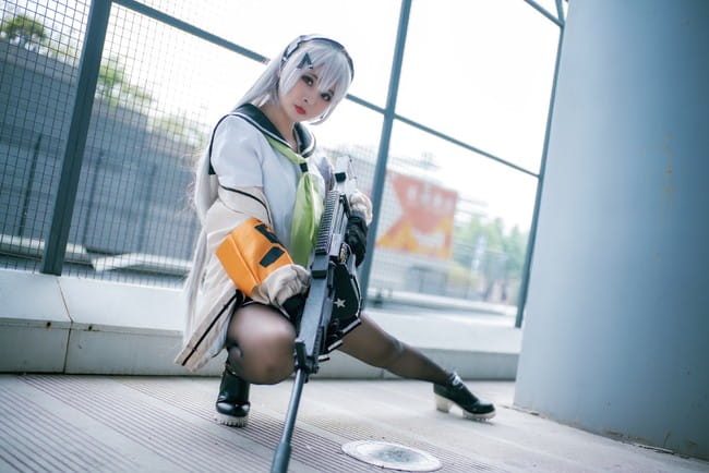 少女前线 黑丝御姐 cosplay