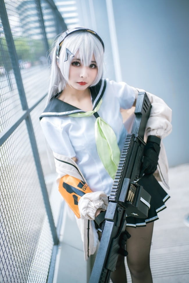 少女前线 黑丝御姐 cosplay