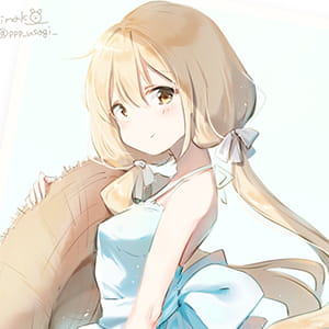 金钱这东西 只要能够一人的生活就行了  二次元动漫头像