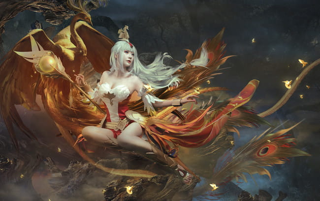 王者荣耀  王昭君凤凰于飞