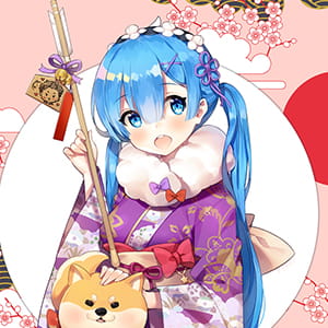 没有人会倒霉一辈子  二次元女生头像