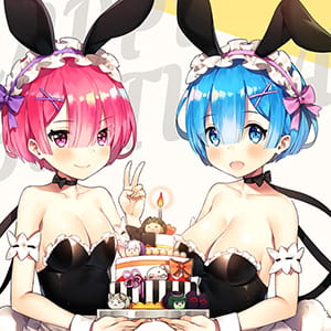 没有人会倒霉一辈子  二次元女生头像