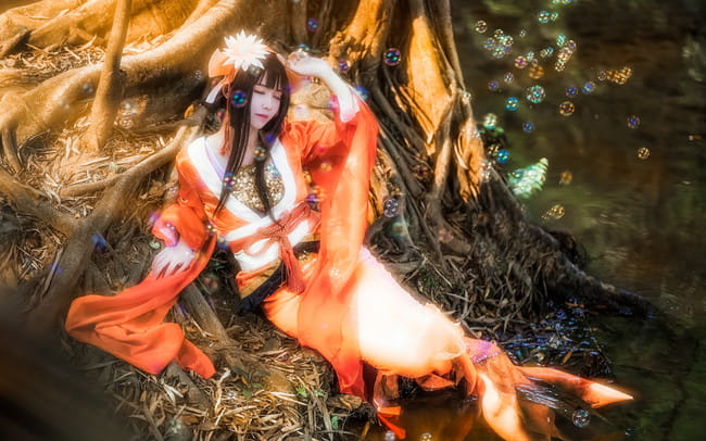 一念思悠悠 再念恨悠悠  阴阳师 cosplay