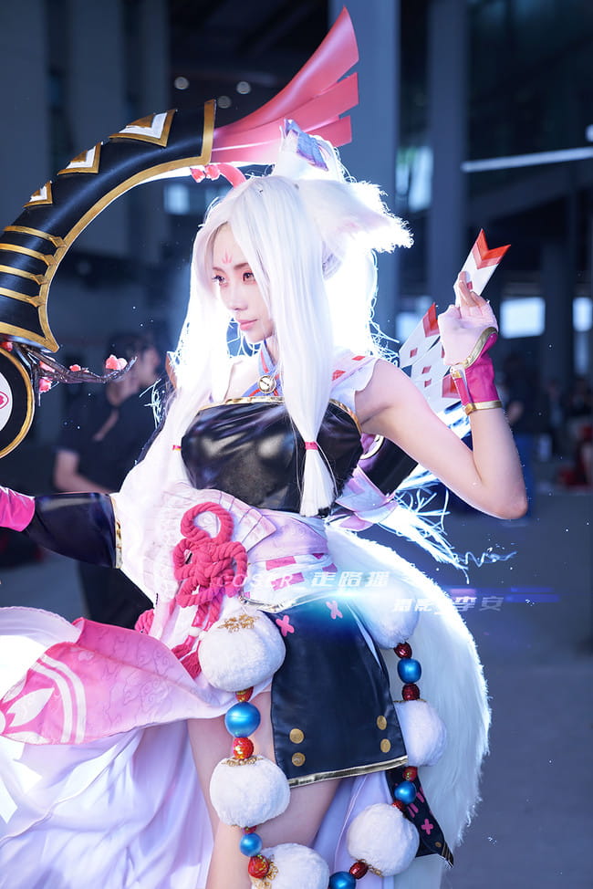 阴阳师 决战平安京 白狼 cosplay