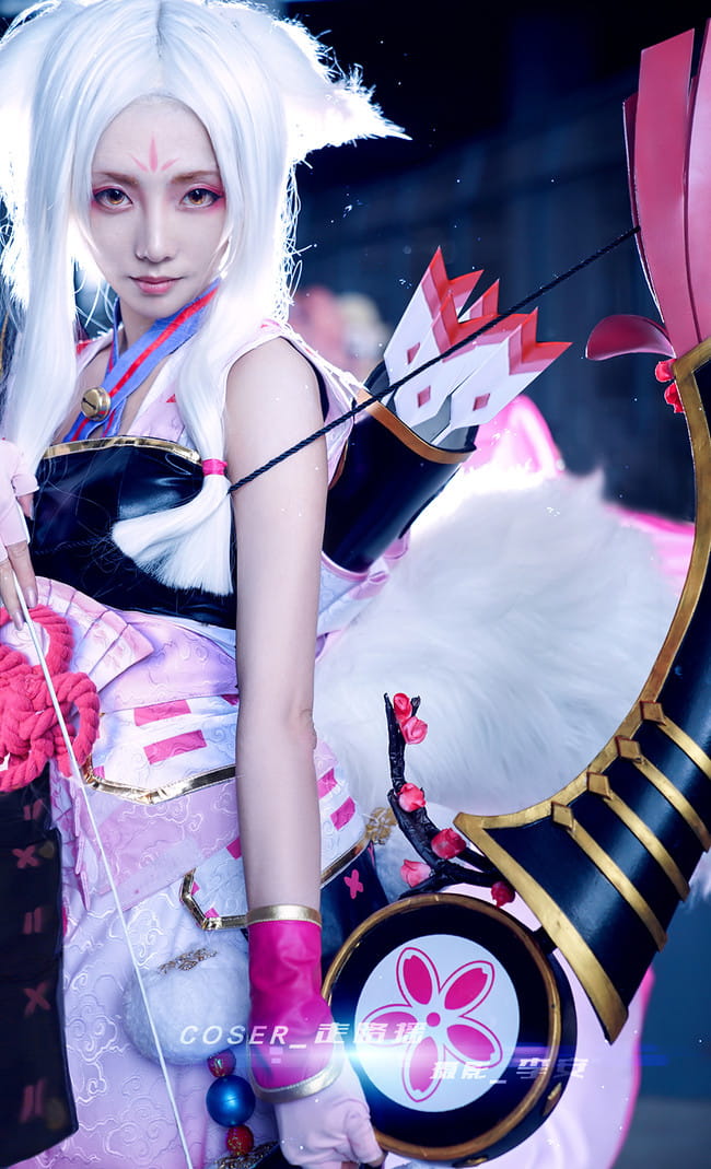 阴阳师 决战平安京 白狼 cosplay